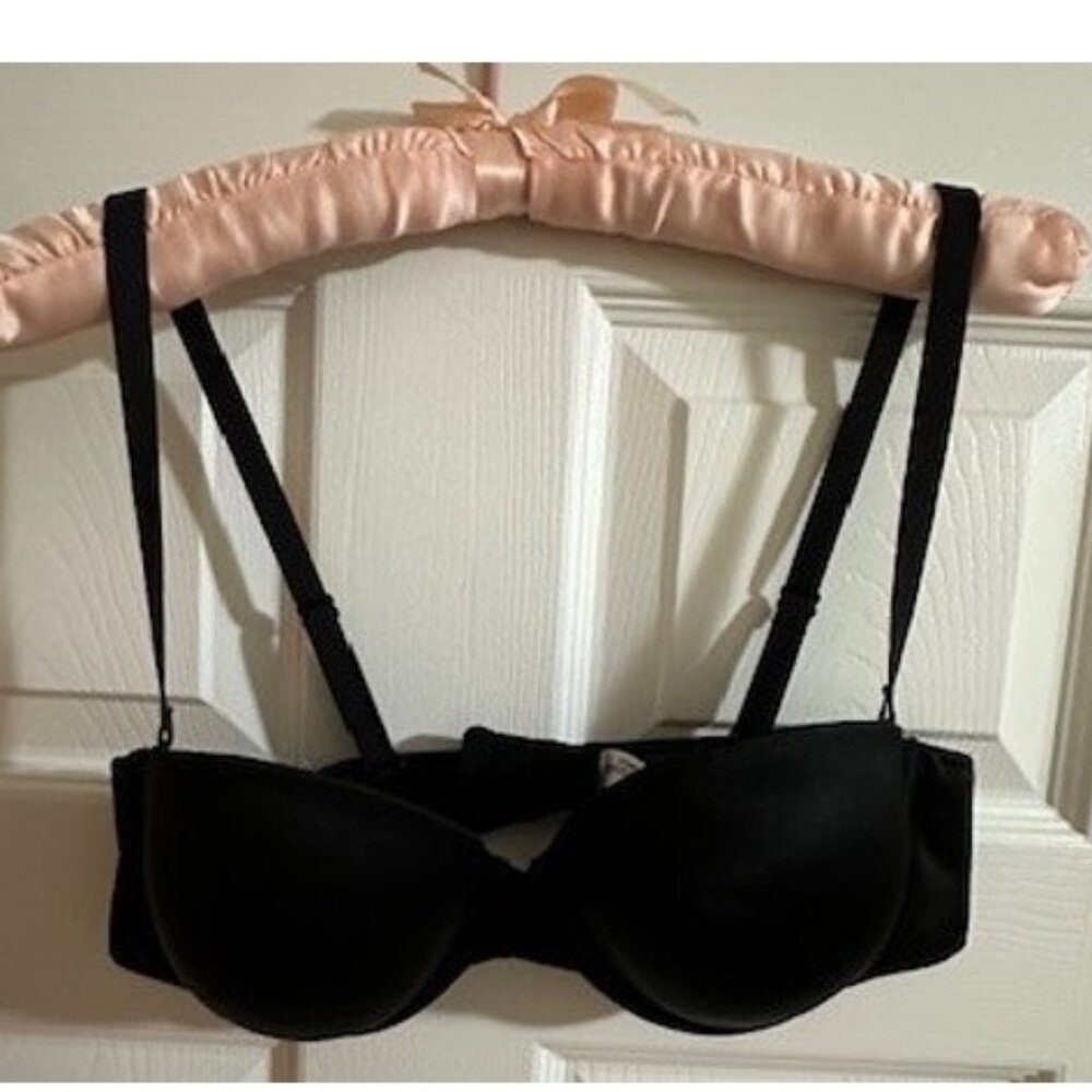 Maidenform 09455 Custom Lift, underwire strapless bra, (has convertible straps),